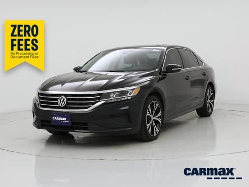 Black 2021 Volkswagen Passat SE
