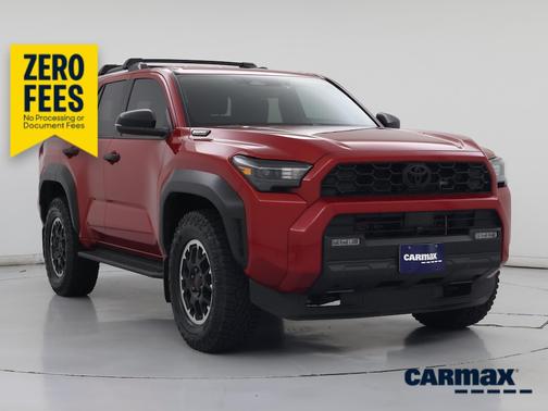 Red 2025 Toyota 4Runner Hybrid TRD Off Road