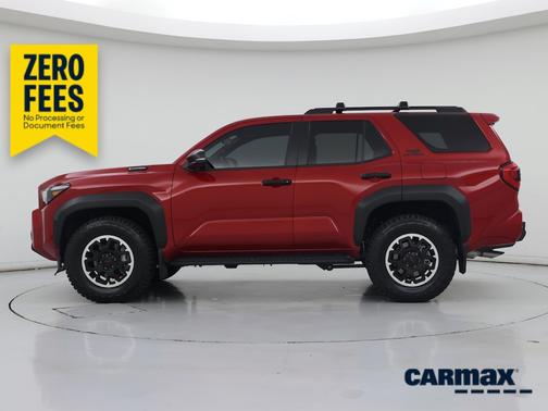 Red 2025 Toyota 4Runner Hybrid TRD Off Road