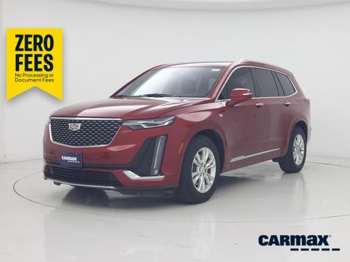 Red 2021 Cadillac XT6 Luxury
