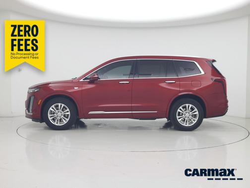 Red 2021 Cadillac XT6 Luxury