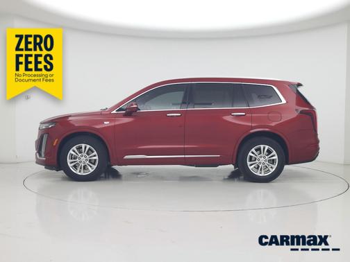 Red 2021 Cadillac XT6 Luxury