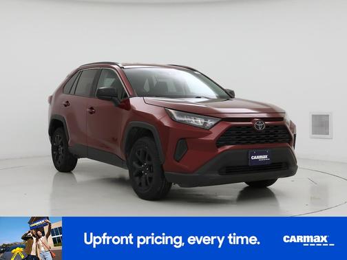 Burgundy 2021 Toyota RAV4 LE