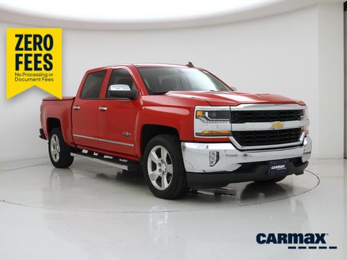 Red 2016 Chevrolet Silverado 1500 LT
