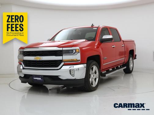 Red 2016 Chevrolet Silverado 1500 LT