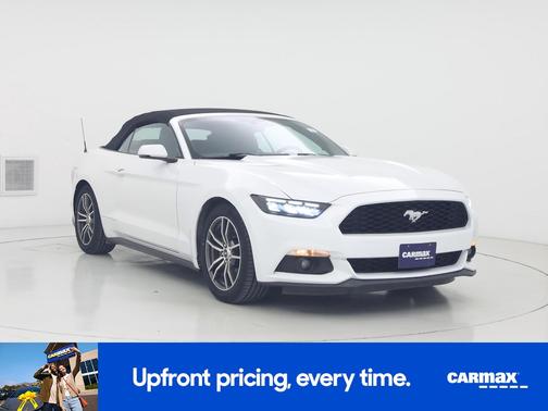 White 2017 Ford Mustang Ecoboost Premium