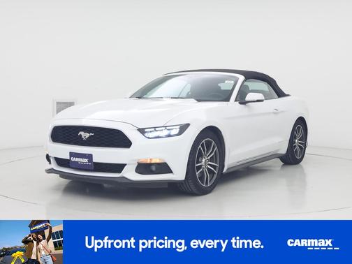 White 2017 Ford Mustang Ecoboost Premium