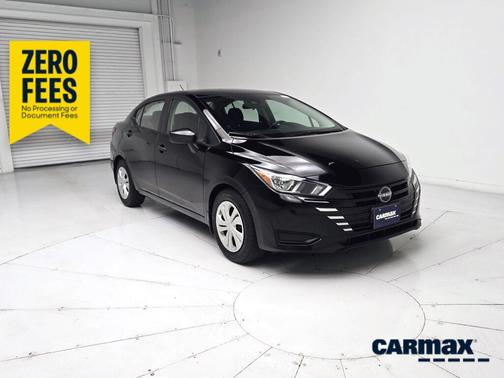 Black 2023 Nissan Versa S