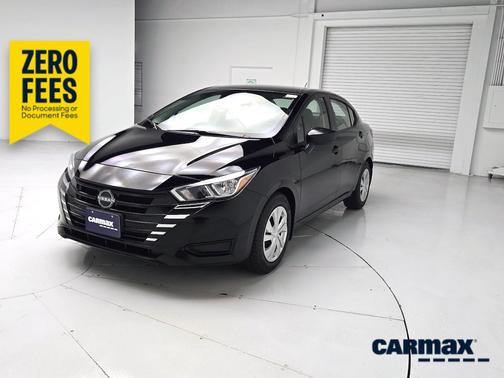Black 2023 Nissan Versa S