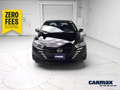 Black 2023 Nissan Versa S