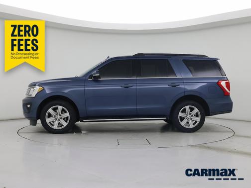 Blue 2019 Ford Expedition XLT