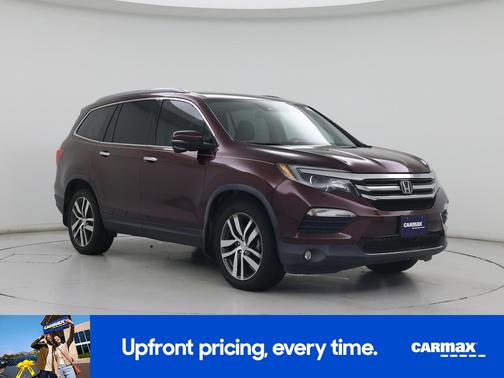Burgundy 2017 Honda Pilot Touring