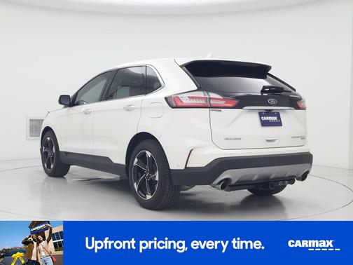 White 2019 Ford Edge Titanium