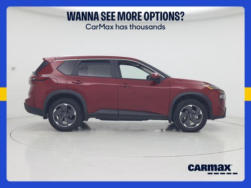 Red 2024 Nissan Rogue SV