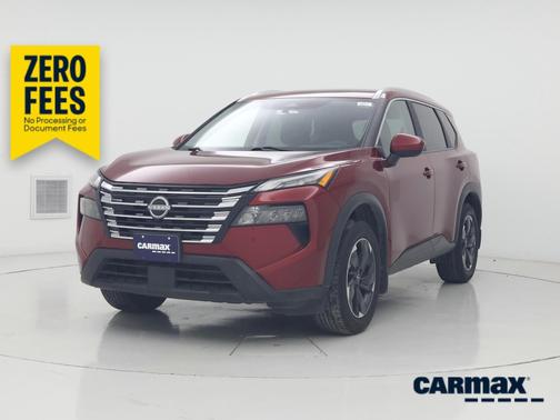 Red 2024 Nissan Rogue SV