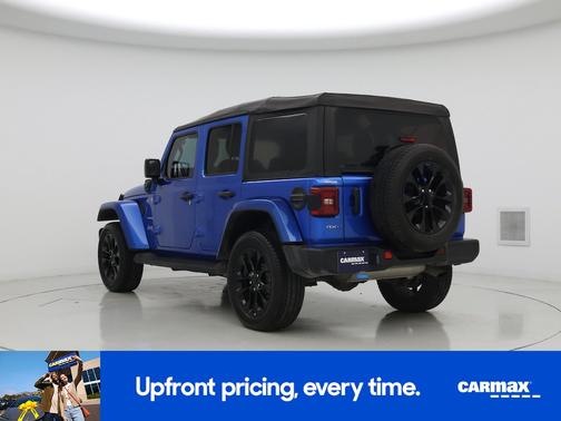 Blue 2023 Jeep Wrangler 4xe Unlimited Sahara
