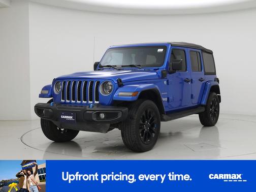 Blue 2023 Jeep Wrangler 4xe Unlimited Sahara