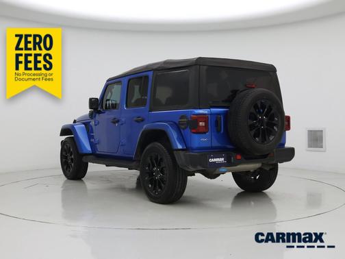 Blue 2023 Jeep Wrangler 4xe Unlimited Sahara