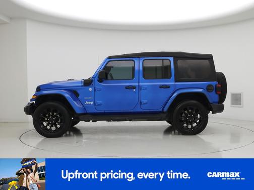 Blue 2023 Jeep Wrangler 4xe Unlimited Sahara