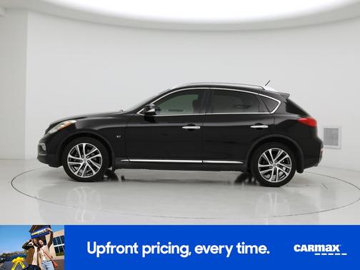 Black 2017 INFINITI QX50