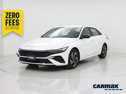 White 2025 Hyundai ELANTRA SEL Sport