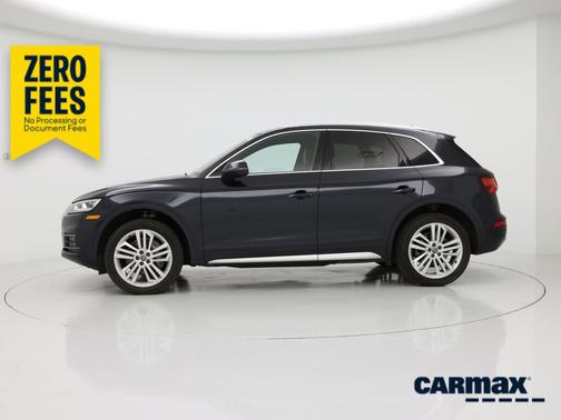 Blue 2019 Audi Q5 Premium Plus
