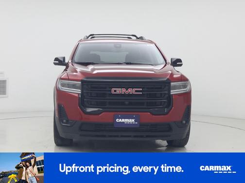 Red 2022 GMC Acadia SLT