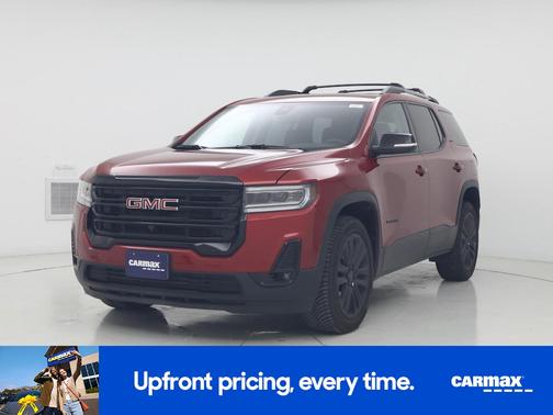 Red 2022 GMC Acadia SLT