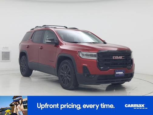 Red 2022 GMC Acadia SLT