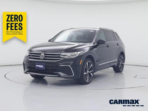 Black 2022 Volkswagen Tiguan SEL R-Line