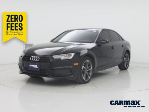 Black 2019 Audi A4 Premium