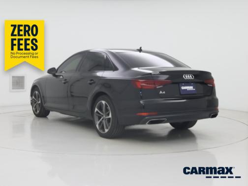 Black 2019 Audi A4 Premium