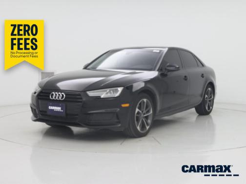 Black 2019 Audi A4 Premium