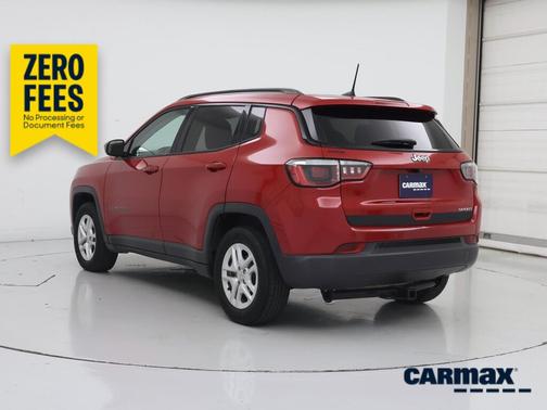 Red 2018 Jeep Compass Sport