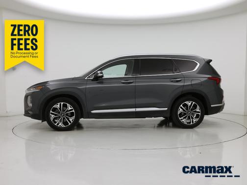 Gray 2019 Hyundai SANTA FE Limited