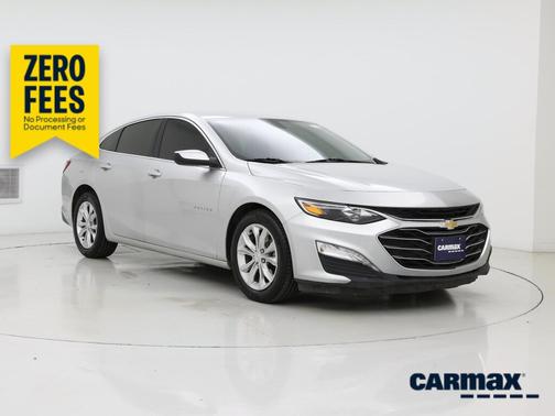 Silver 2021 Chevrolet Malibu LT