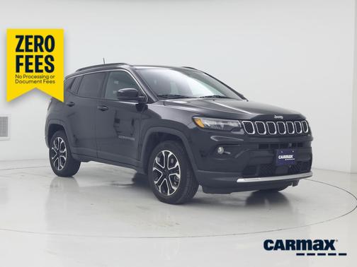 Black 2023 Jeep Compass Limited