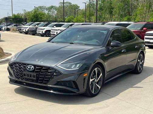 Portofino Gray 2022 Hyundai SONATA SEL Plus