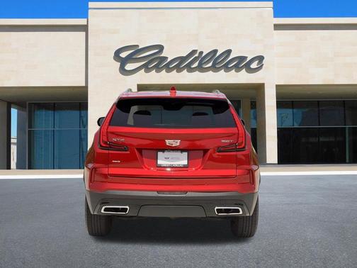 Radiant Red Tintcoat 2024 Cadillac XT4 Premium Luxury