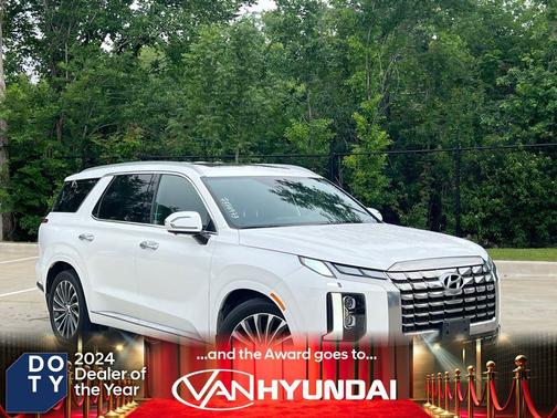 Hyper White 2024 Hyundai PALISADE Calligraphy