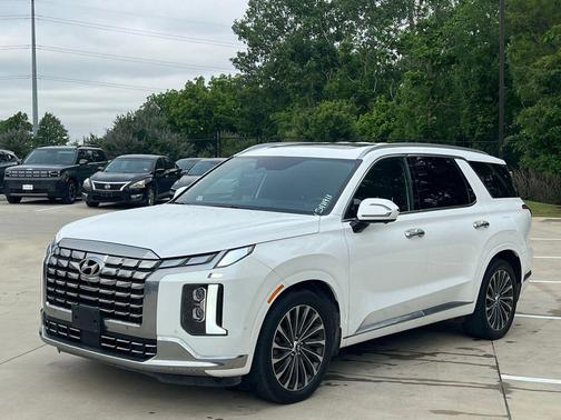 Hyper White 2024 Hyundai PALISADE Calligraphy