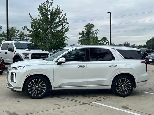 Hyper White 2024 Hyundai PALISADE Calligraphy