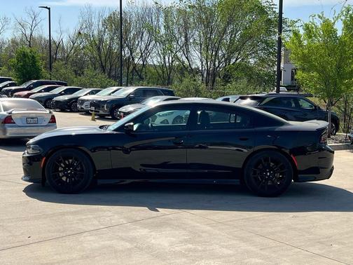 Pitch Black Clearcoat 2023 Dodge Charger R/T Scat Pack
