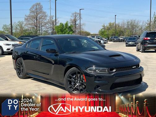 Pitch Black Clearcoat 2023 Dodge Charger R/T Scat Pack