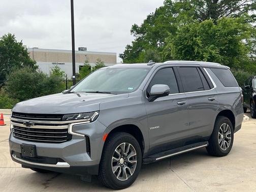 Steel Metallic 2021 Chevrolet Tahoe LT