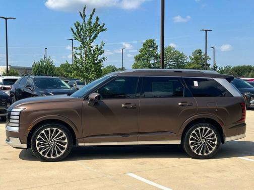 Earthy Brass Matte 2026 Hyundai Palisade Hybrid Calligraphy