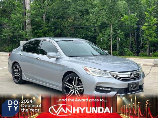 Lunar Silver 2017 Honda Accord Touring V6