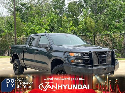 Shadow Gray Metallic 2020 Chevrolet Silverado 1500 Custom Trail Boss