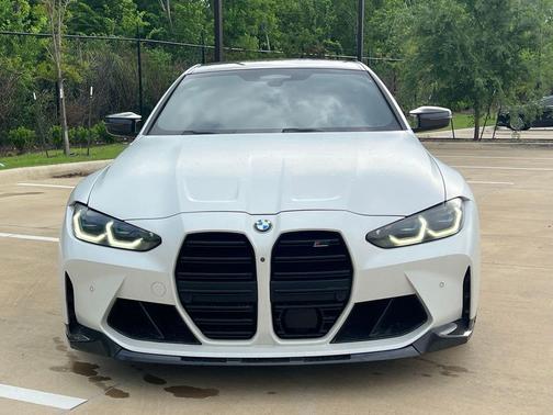 Brilliant White 2022 BMW M4 Competition