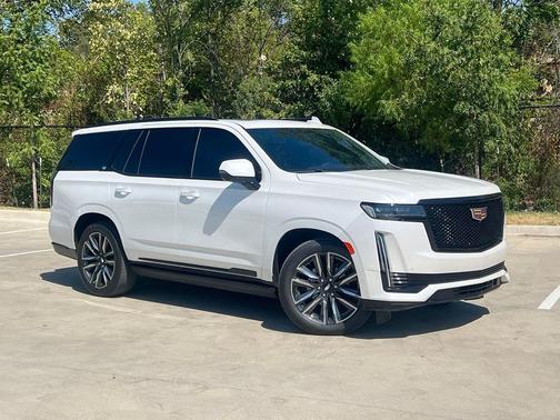 Crystal White Tricoat 2024 Cadillac Escalade Sport Platinum